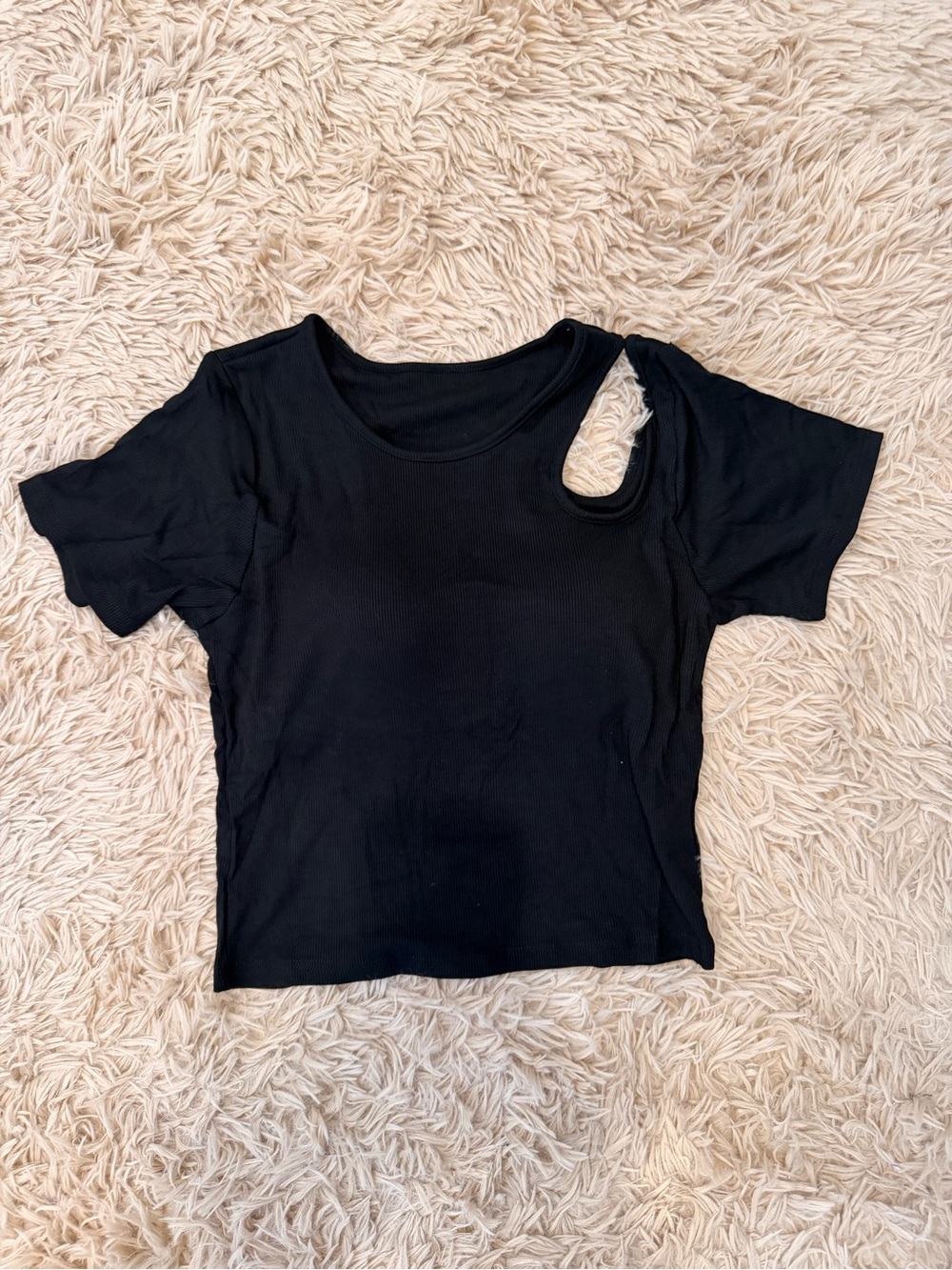 Padded Black Top